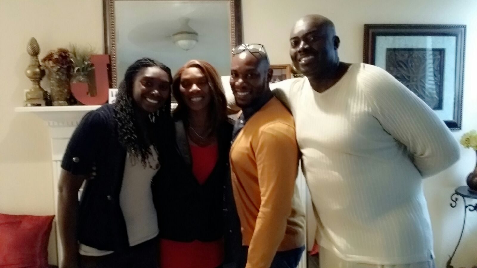 Family gathering at home