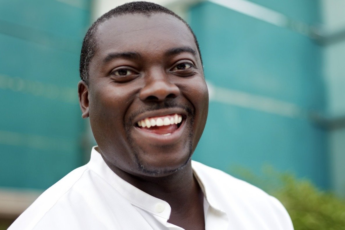 Emeka Valentine Jideonwo smiling